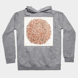 Rose Gold Water Color Burst Hoodie